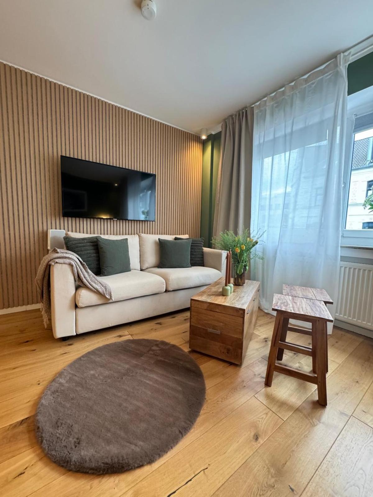 Nettes Appartment In Duesseldorf-Derendorf - Stylisch + Gemuetlich Exteriör bild